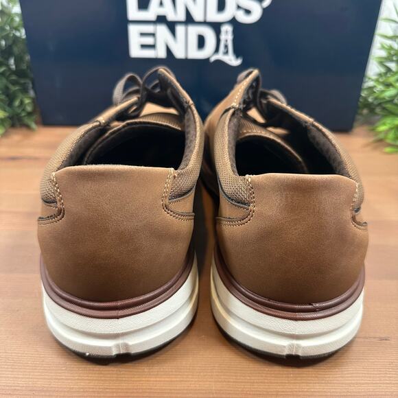 Lands\' End Men\'s Sport Dark Tan Oxford Shoes Size‎ 9.5 main image 7